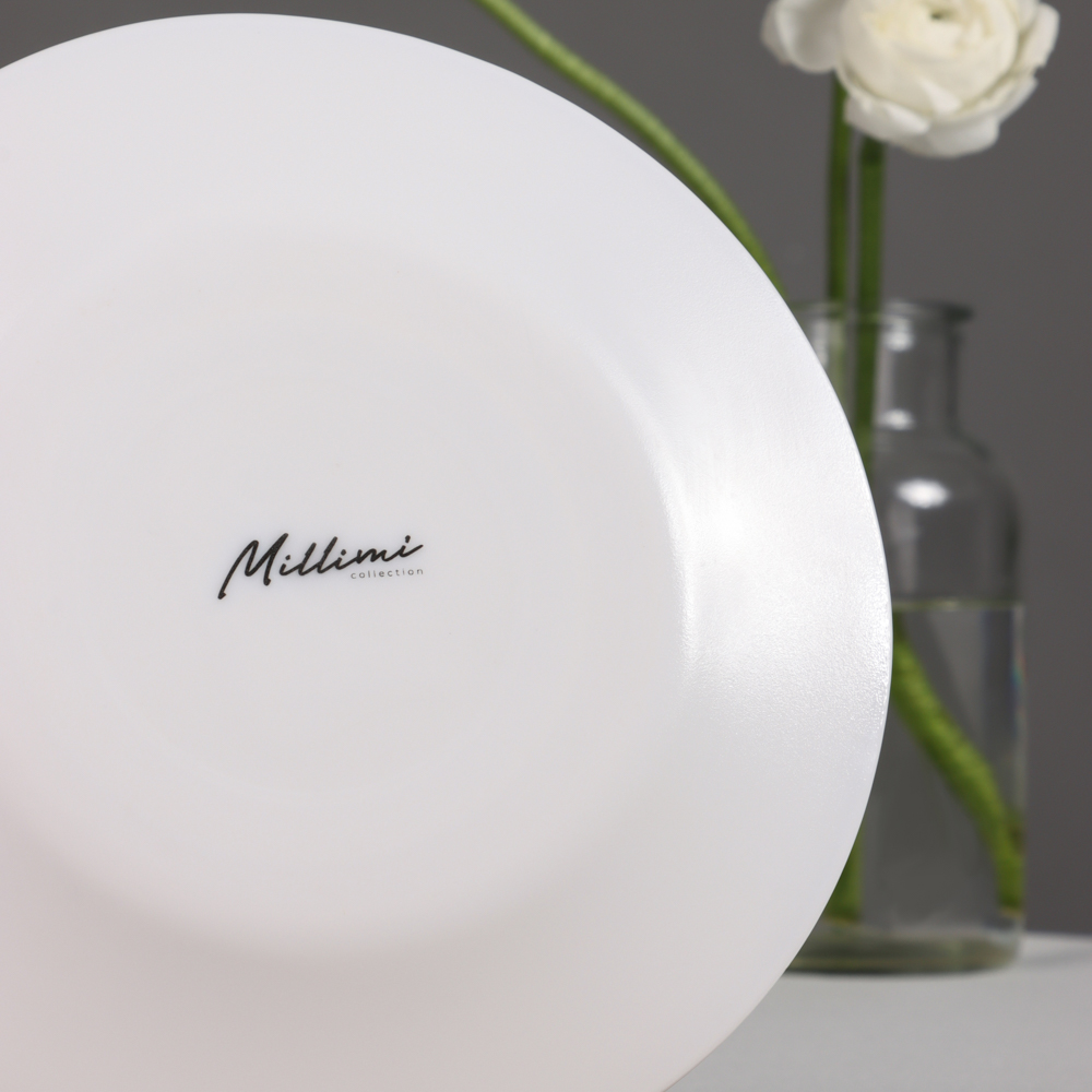 MILLIMI Белана Тарелка десертная, опаловое стекло, 20,5см, арт.№ 818-056