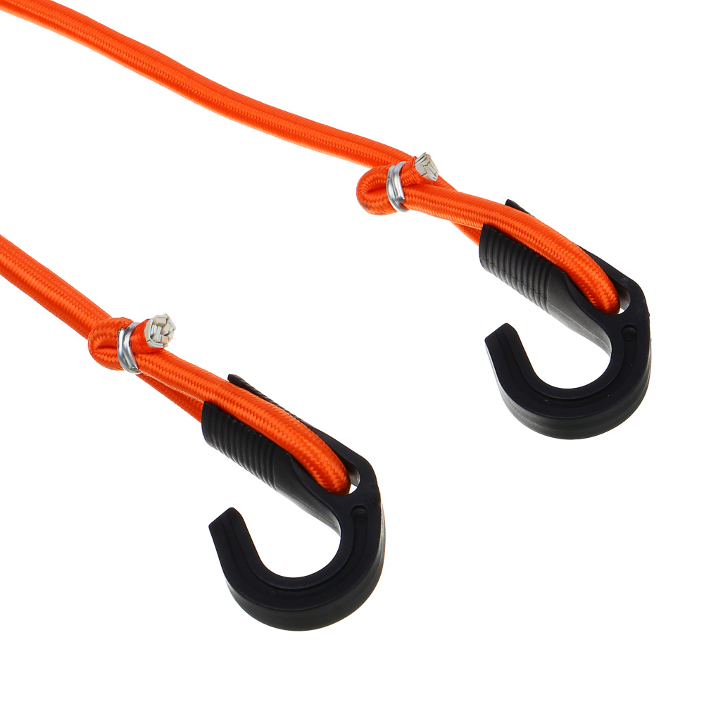 ЕРМАК Резинки-стяжки набор 2 шт. 120 см, D-8 мм (пластиковые крючки), арт.№ 725-011