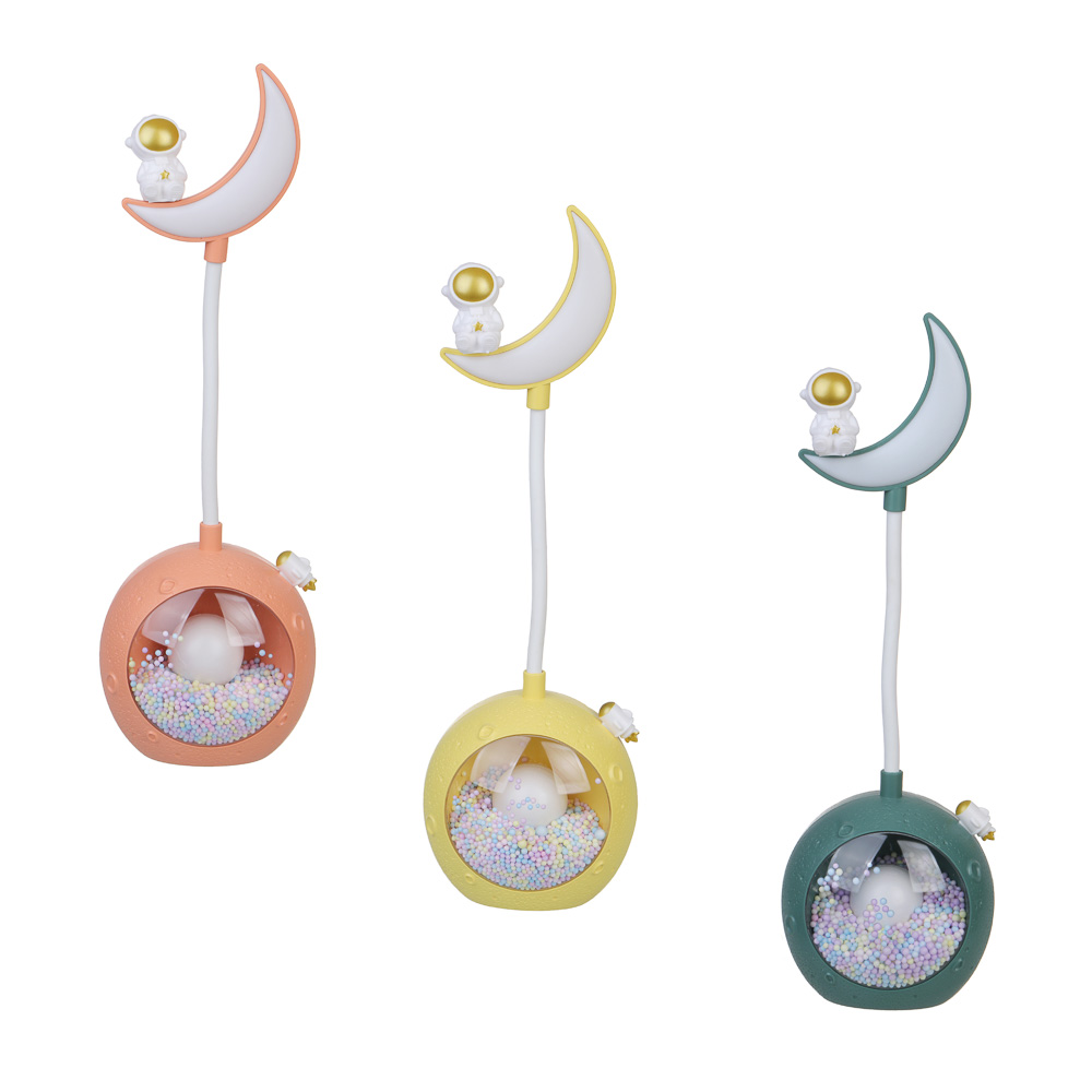 Светильник LED, USB, АБС пластик, 9х7х31см, 3 цвета, арт.№ 695-143