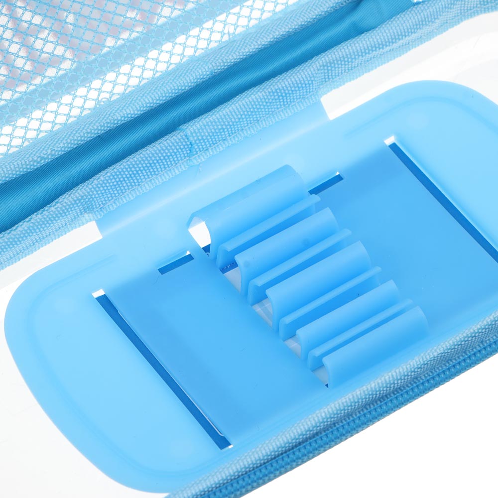 Пенал школьный каркасный, 22х10х4,5 см, 1 отд., откид.планка, сетка, "Пересвет джуниор" BY Русские Супергерои, арт.№ 583-006