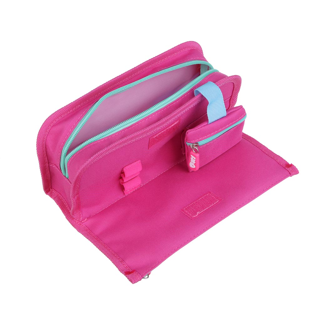 Пенал школьный прямоугольный 21,5х10х5 см, 1 отд., 2 карм., кошелек, откид.планка, "Заря Фешн" BY Русские Супергерои, арт.№ 583-007