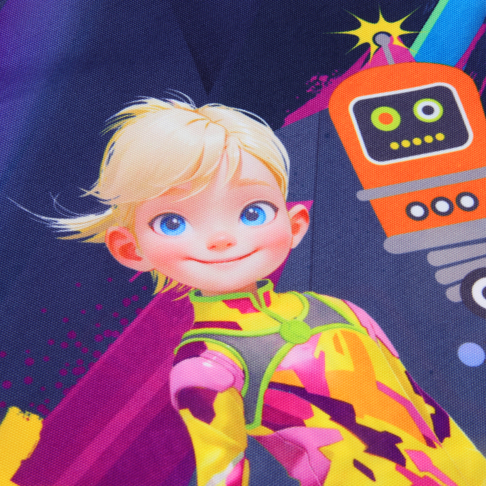 BY Русские Супергерои Мешок для обуви, 39х47см, сверхплотный п/э, 2-сторонняя печать "Конек джуниор", арт.№ 233-013