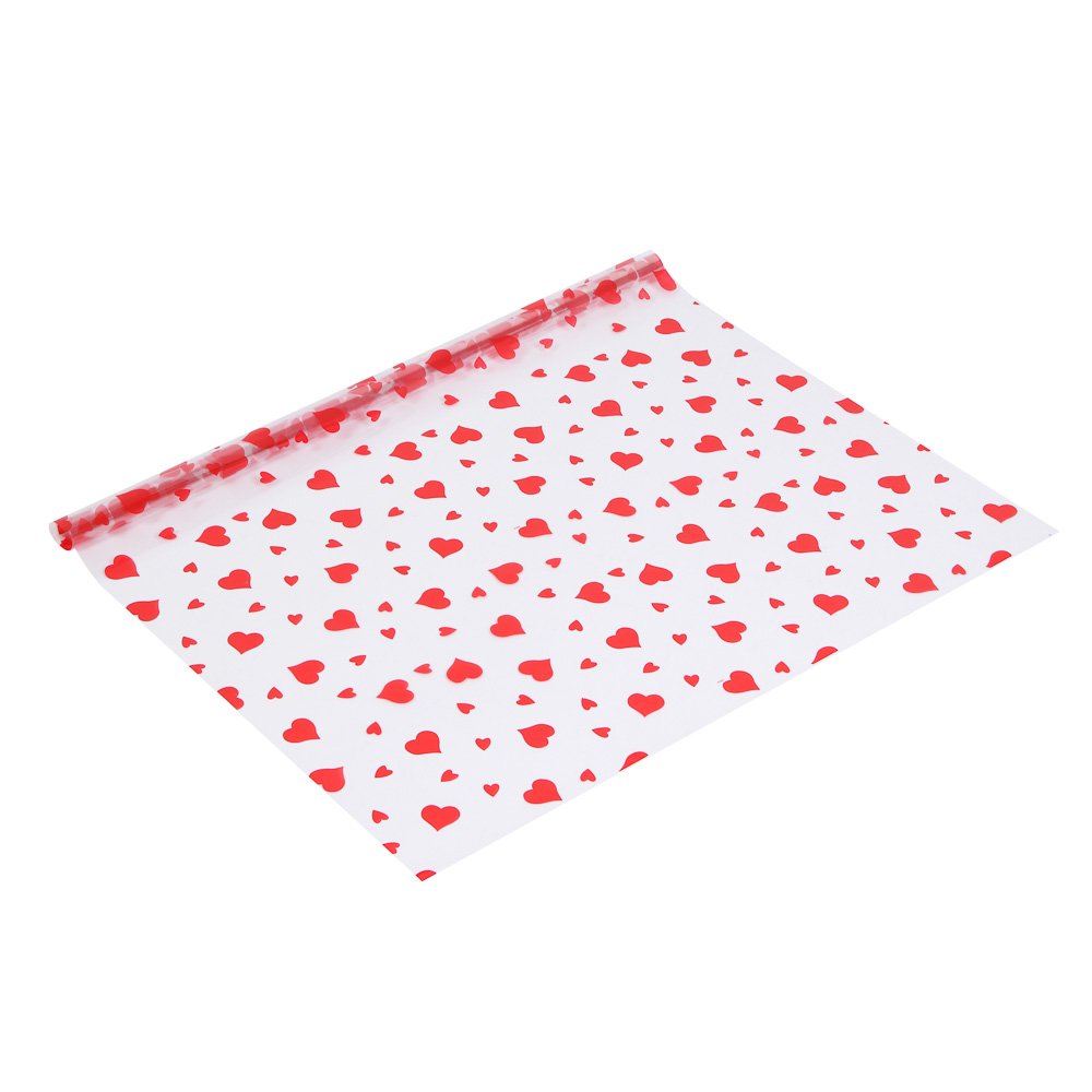 Пленка для упаковки подарков и цветов тм LADECOR, 70х100 см, 30 мкм, 2 дизайна, арт.№ 570-088