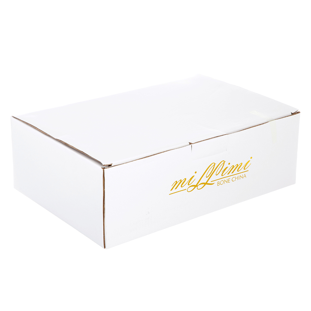 MILLIMI Вуаль Ваза для фруктов, 30,5х18,5х8см, костяной фарфор, арт.№ 802-303