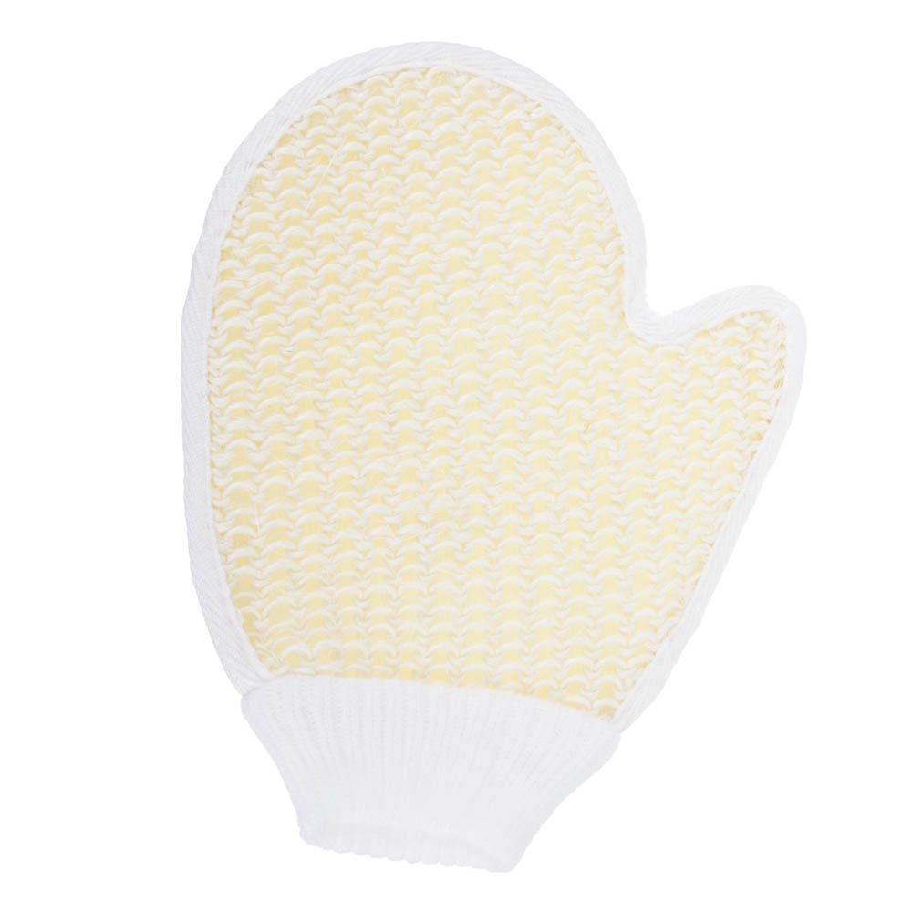 Мочалка банная, сизаль, варежка, 17х21см, 1 цвет, арт.№ 361-079