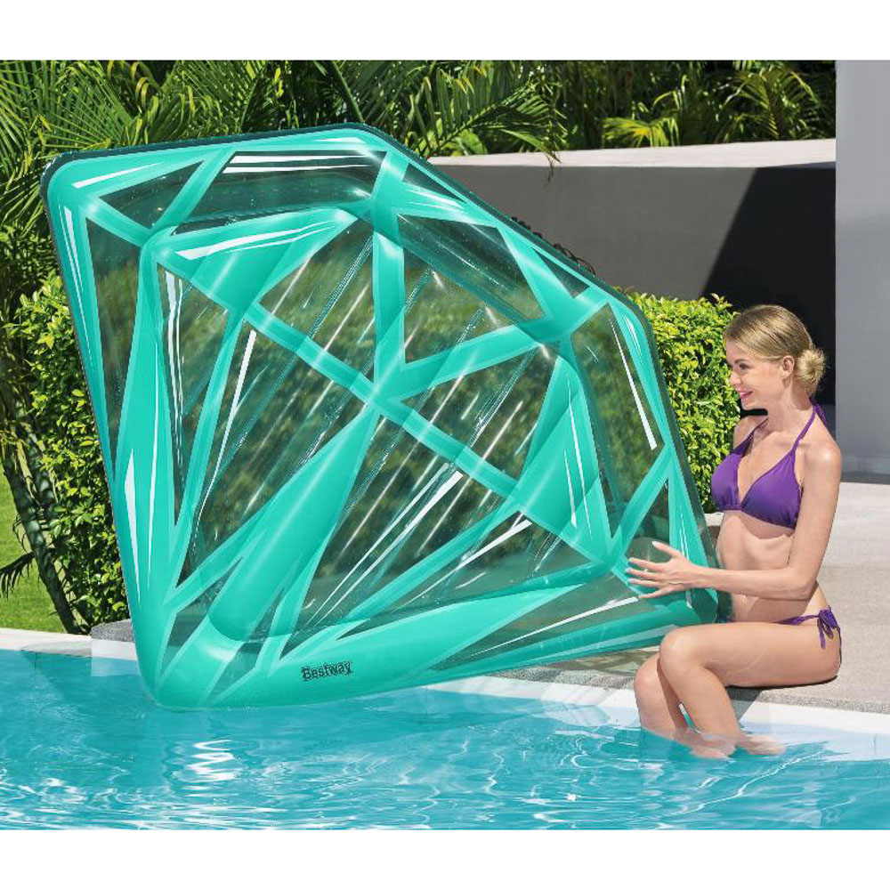 BESTWAY Остров плавучий надувной Gemstone, 193x145см, 43417, арт.№ 036-030