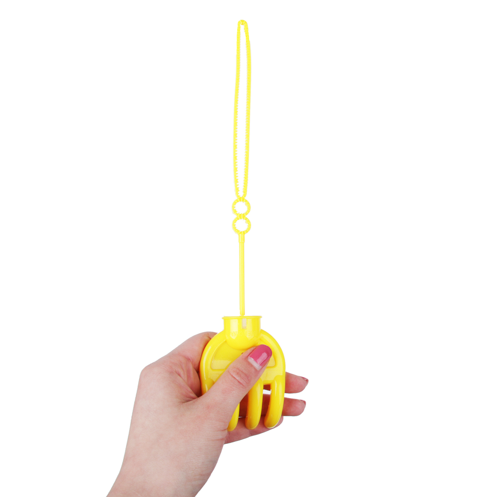 ИГРОЛЕНД Мыльные пузыри для песочницы 70 мл, мыльный раствор, ABS, PVC, 2,5х28х2,5 см, 4 дизайна, арт.№ 277-068