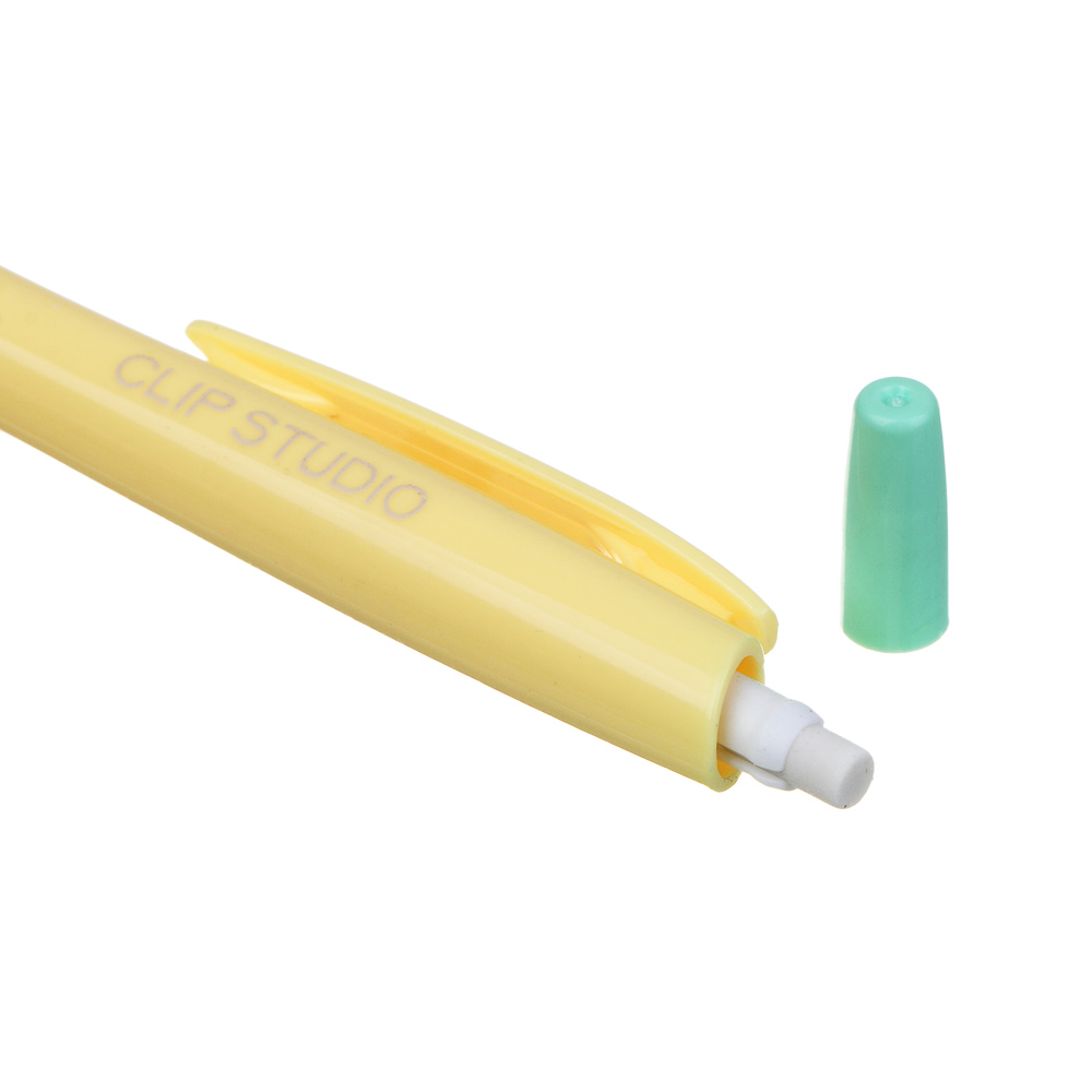 Карандаш механический ClipStudio 0,7мм, с ластиком, пластик, 4 цвета корпуса, арт.№ 605-005