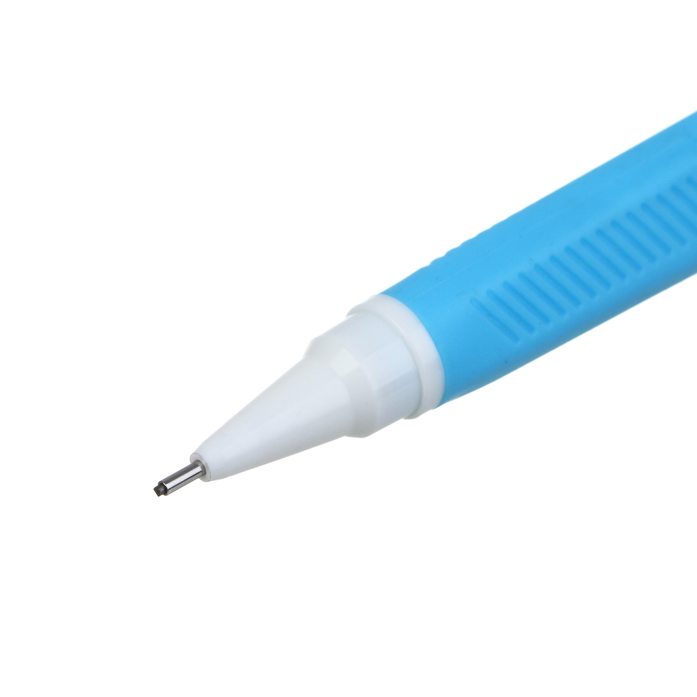 Карандаш механический ClipStudio 0,7мм, с ластиком, резин. держатель, пластик, 4 цв., трехгр. корпус, арт.№ 605-006