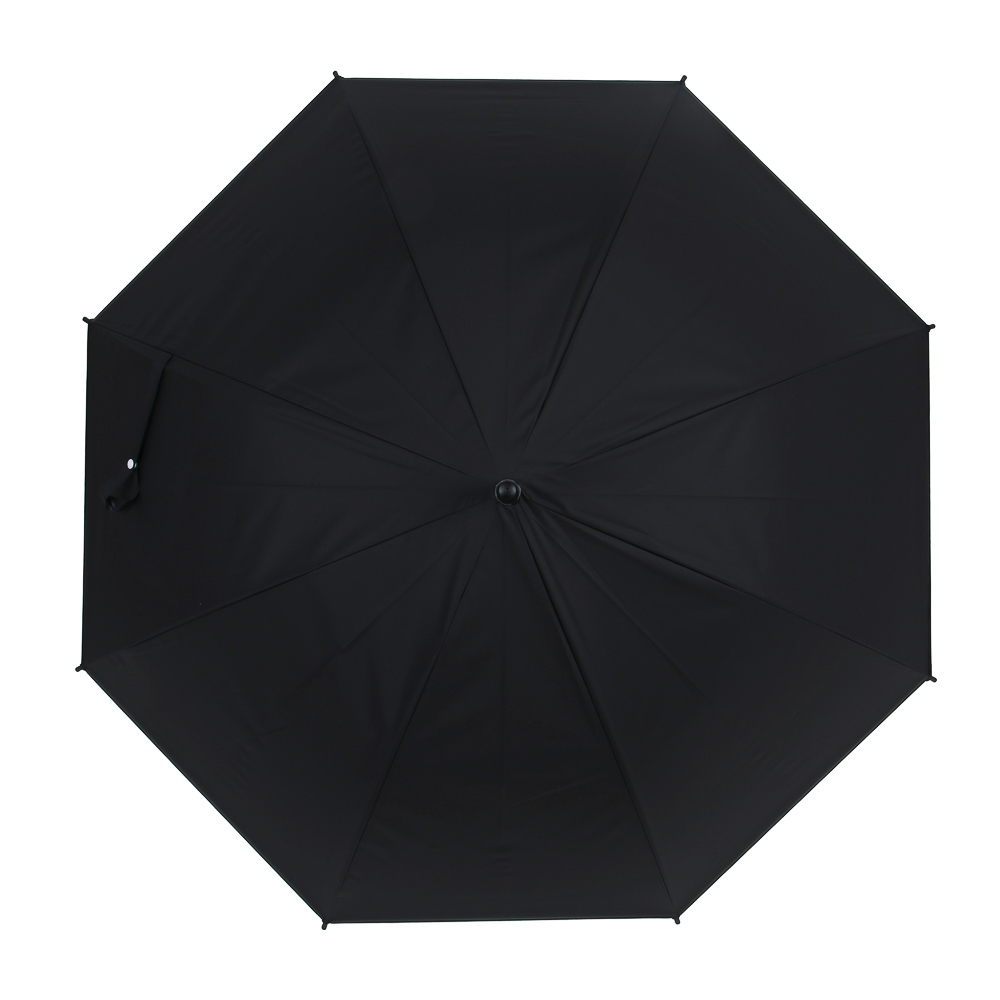 Зонт-трость, металл, пластик, ПВХ, d99см, 8 спиц, 4 цвета, арт.№ 302-401