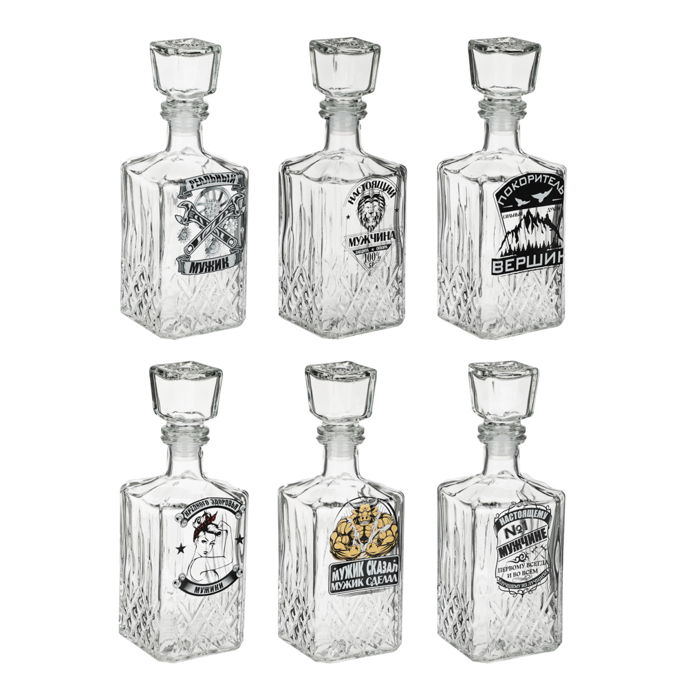 Графин 500мл "For Men", стекло, арт.№ 878-549