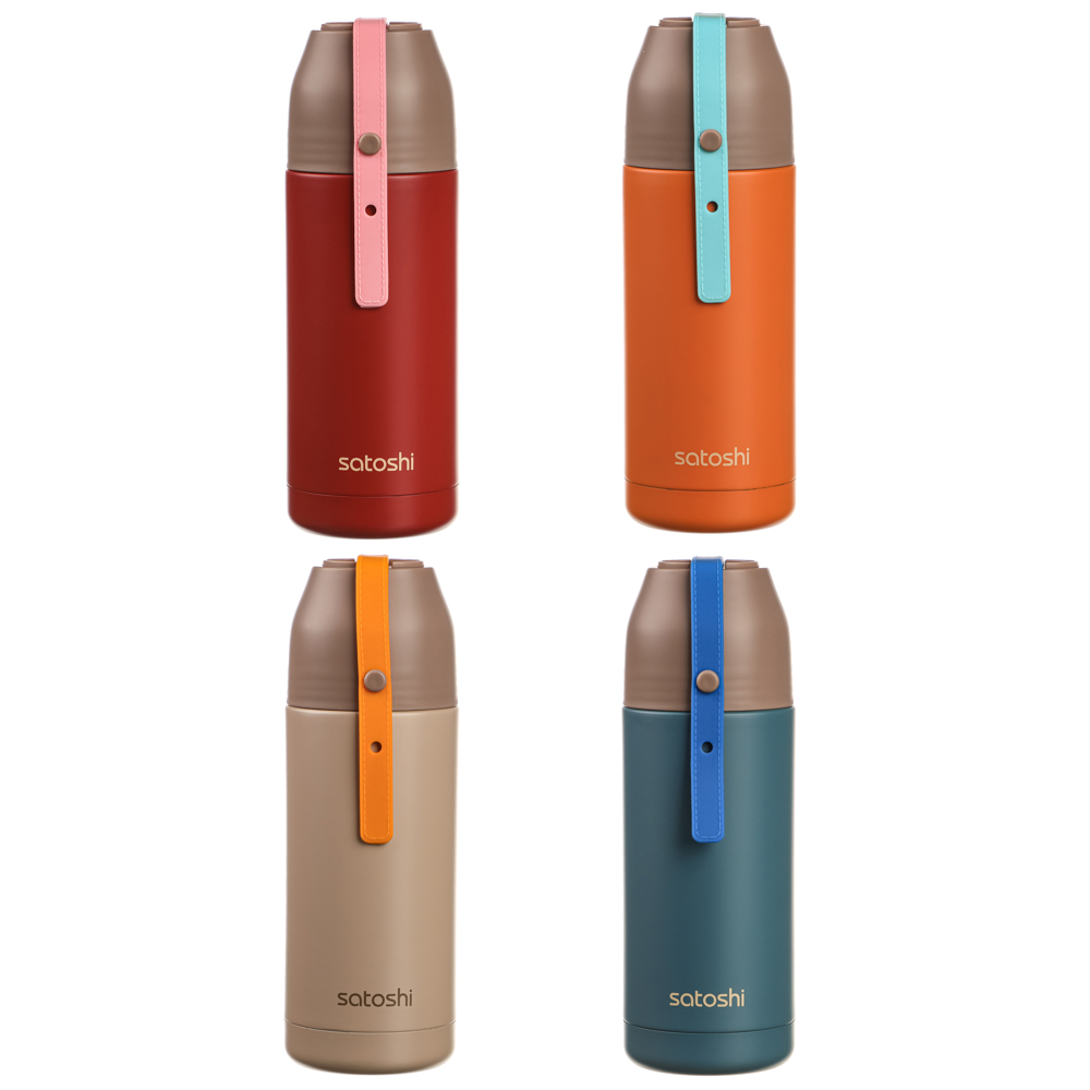 SATOSHI Термос-кружка 350мл "Колор", нерж.сталь, 4 цвета, арт.№ 841-811