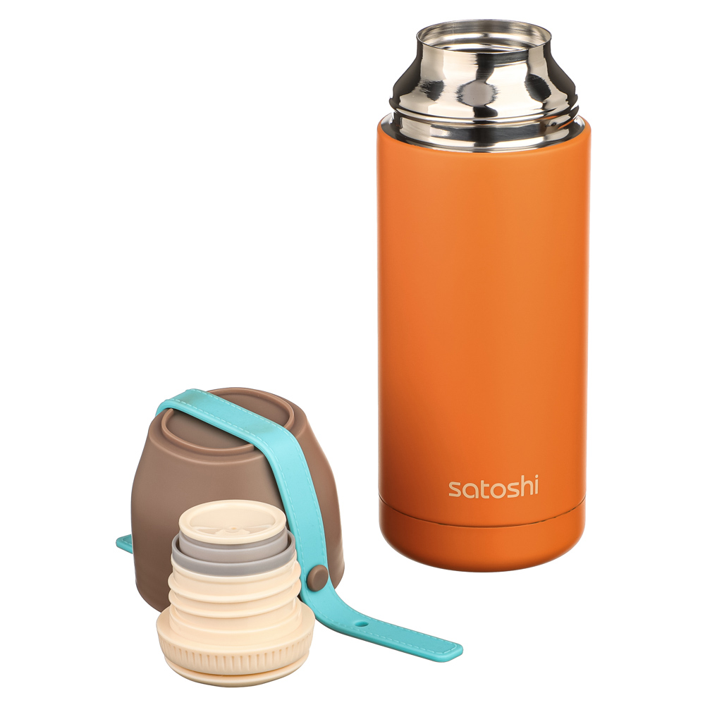 SATOSHI Термос-кружка 350мл "Колор", нерж.сталь, 4 цвета, арт.№ 841-811