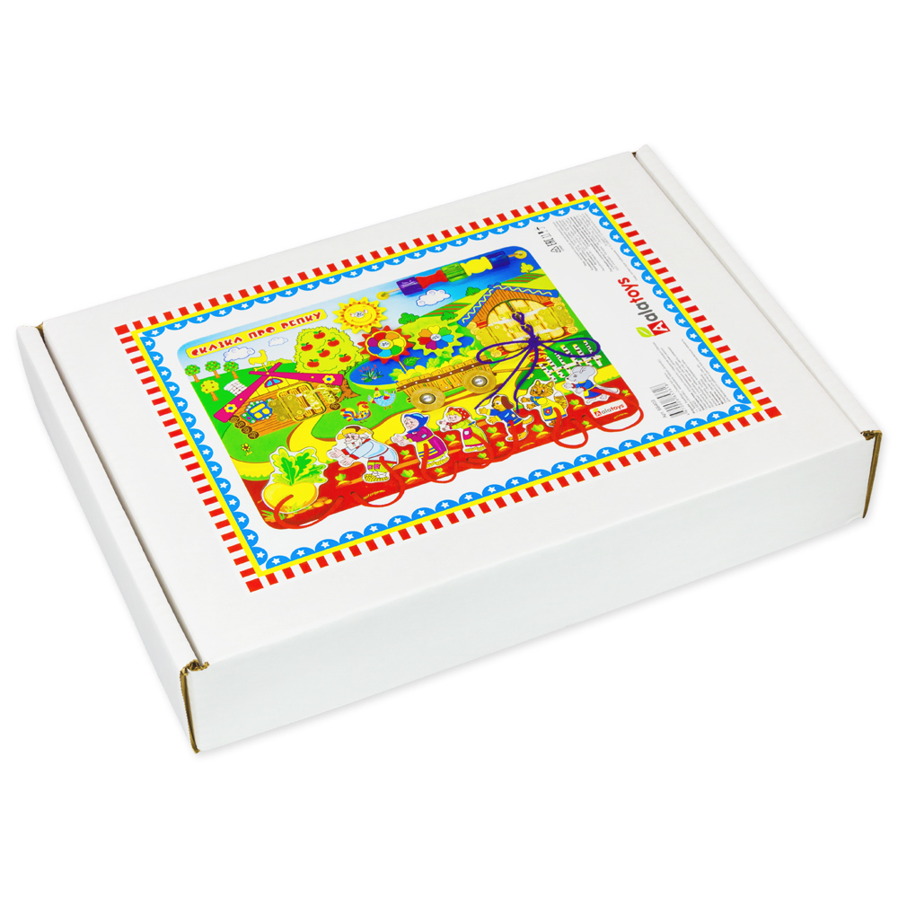 Бизиборд "Сказка про репку", 35х25х3,5см, арт.№ 262-489