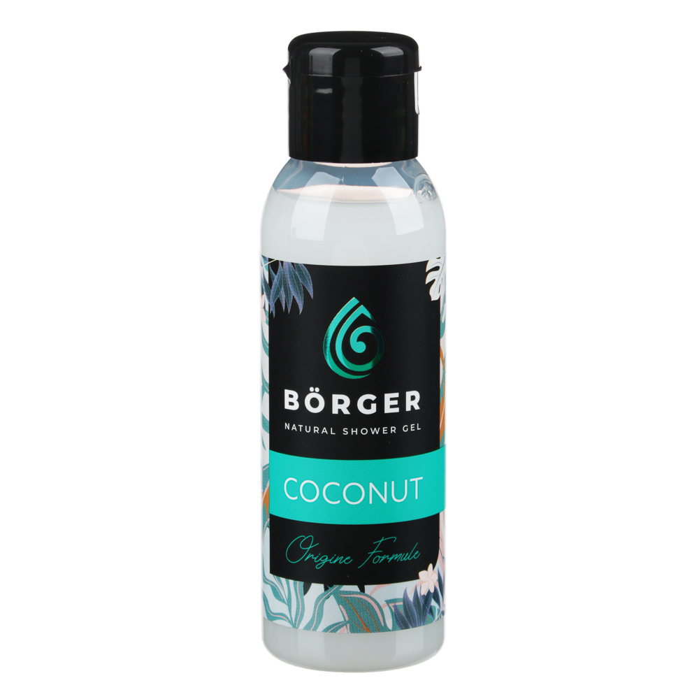 Гель для душа Borger COCONUT  с кокосовым маслом, 100мл, арт.№ 951-085