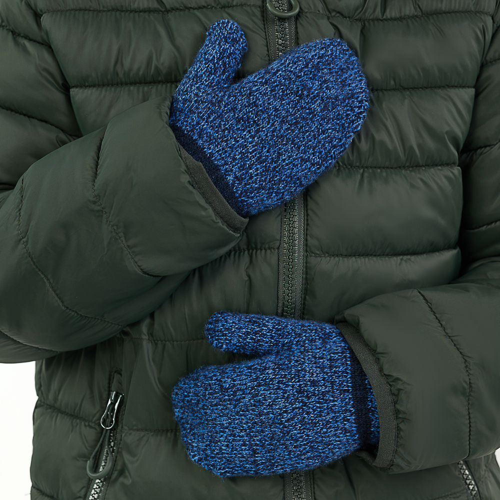 GALANTE Варежки детские вязаные, р. 12, 4 дизайна, СЗПВ24-29, арт.№ 363-392