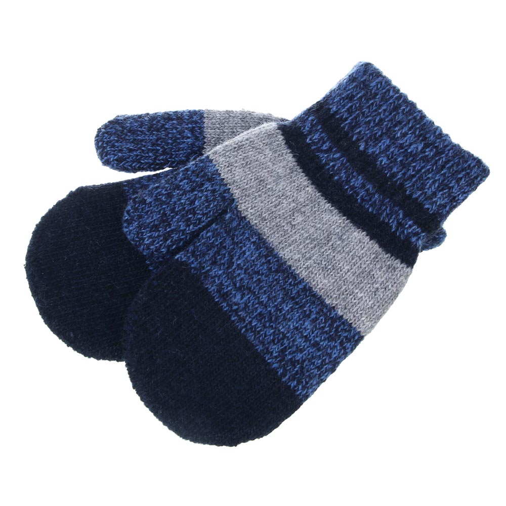 GALANTE Варежки детские вязаные, р. 12, 4 дизайна, СЗПВ24-29, арт.№ 363-392