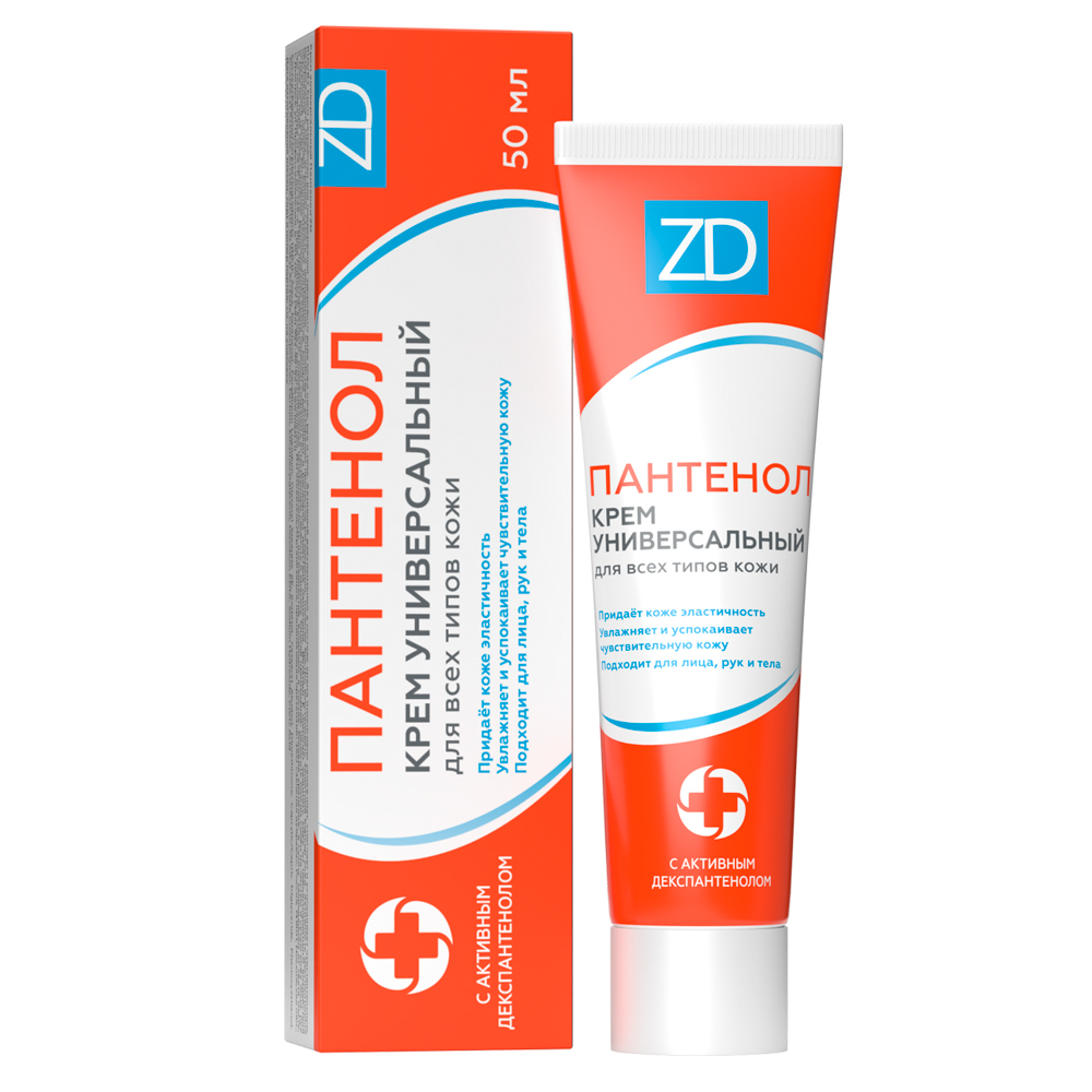 Крем универсальный "Пантенол'ZD" Зеленая Дубрава,50мл, арт.№ 832-071