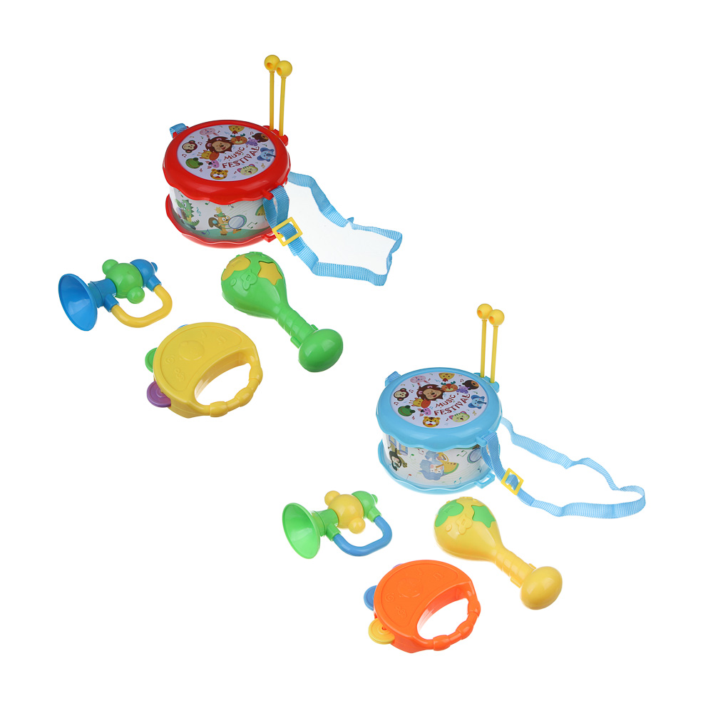 Набор музыкальных инструментов, ИГРОЛЕНД, ABS, PP, арт.№ 889-093