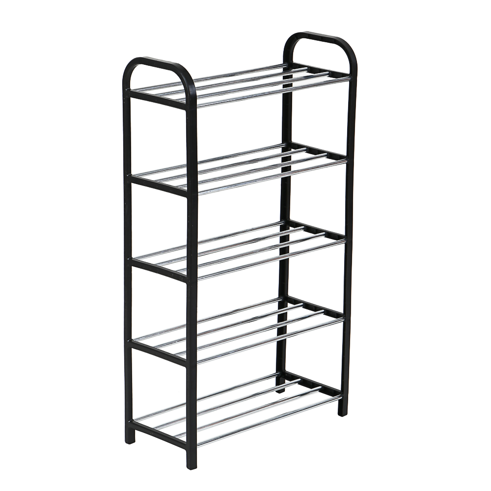 Этажерка для обуви тм VETTA, 5 ярусов, 42х19х74 см, металл, пластик, арт.№ 465-248