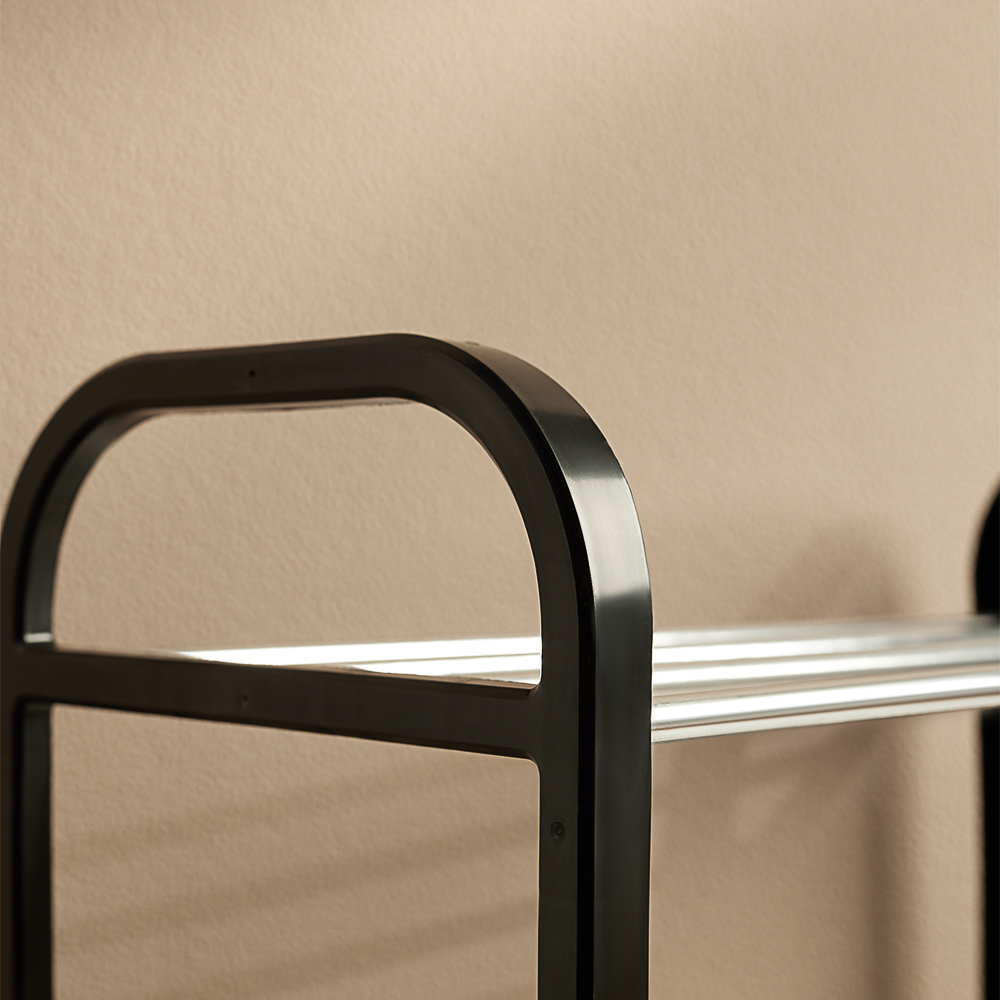 Этажерка для обуви тм VETTA, 5 ярусов, 42х19х74 см, металл, пластик, арт.№ 465-248