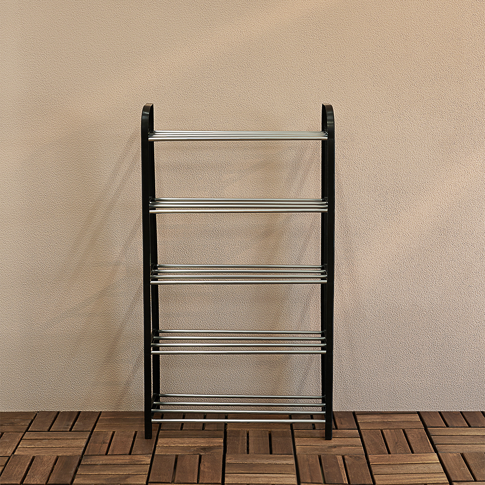 Этажерка для обуви тм VETTA, 5 ярусов, 42х19х74 см, металл, пластик, арт.№ 465-248