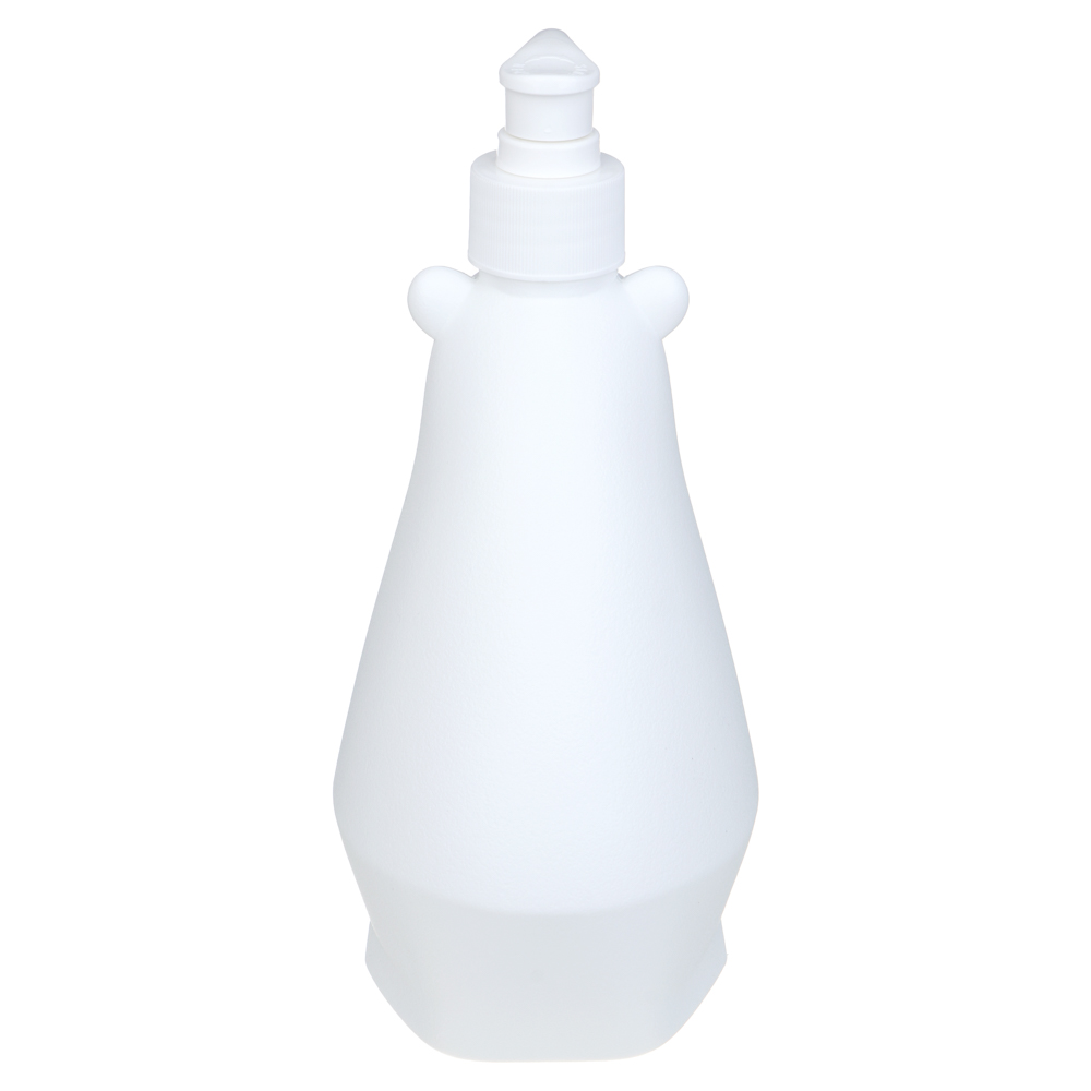 Диспенсер для жидкого мыла тм VETTA Мишка, пластик, 9x9x21см, 450мл, белый, арт.№ 478-210