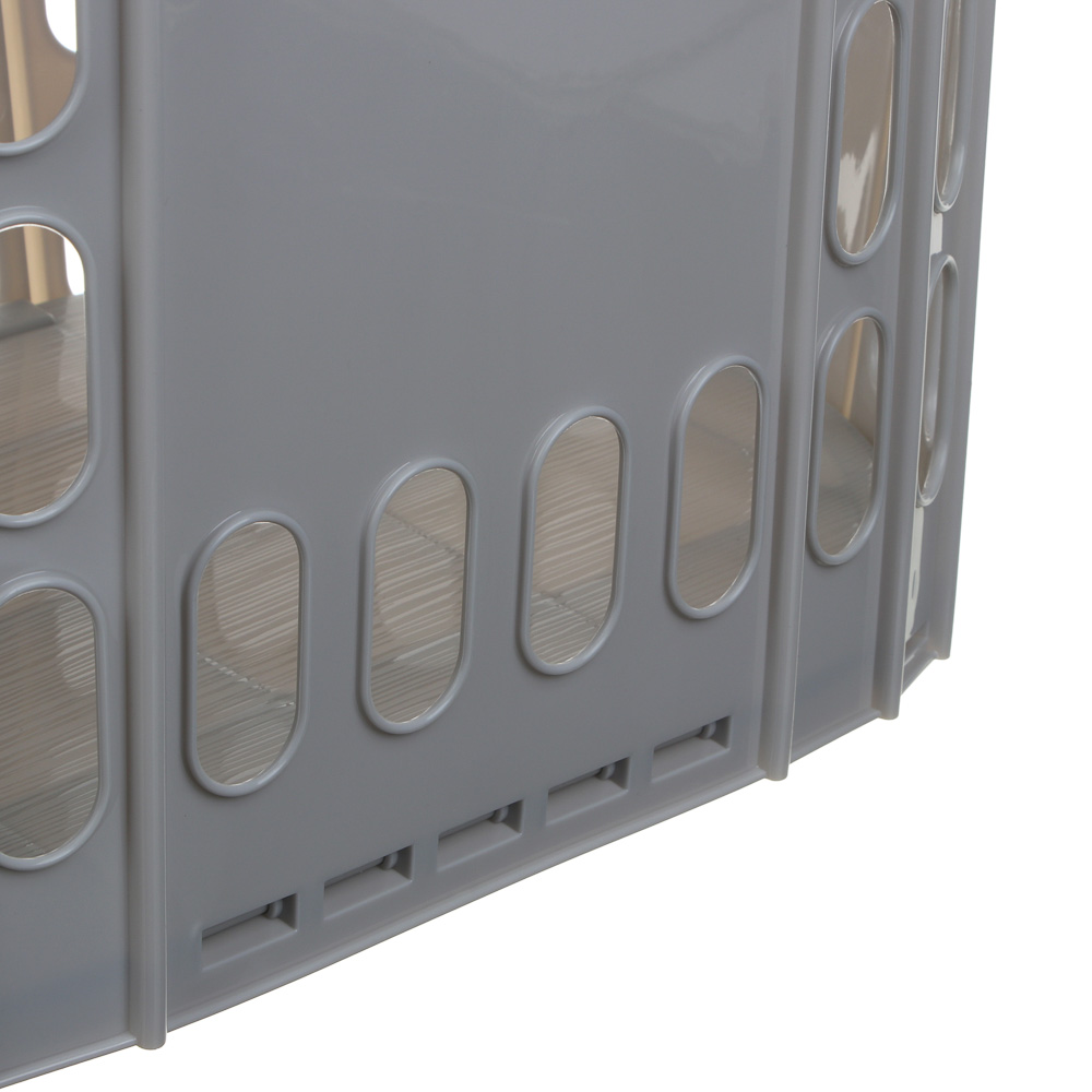 VETTA Корзина для белья складная, пластик, 51x35x42 см, арт.№ 478-211