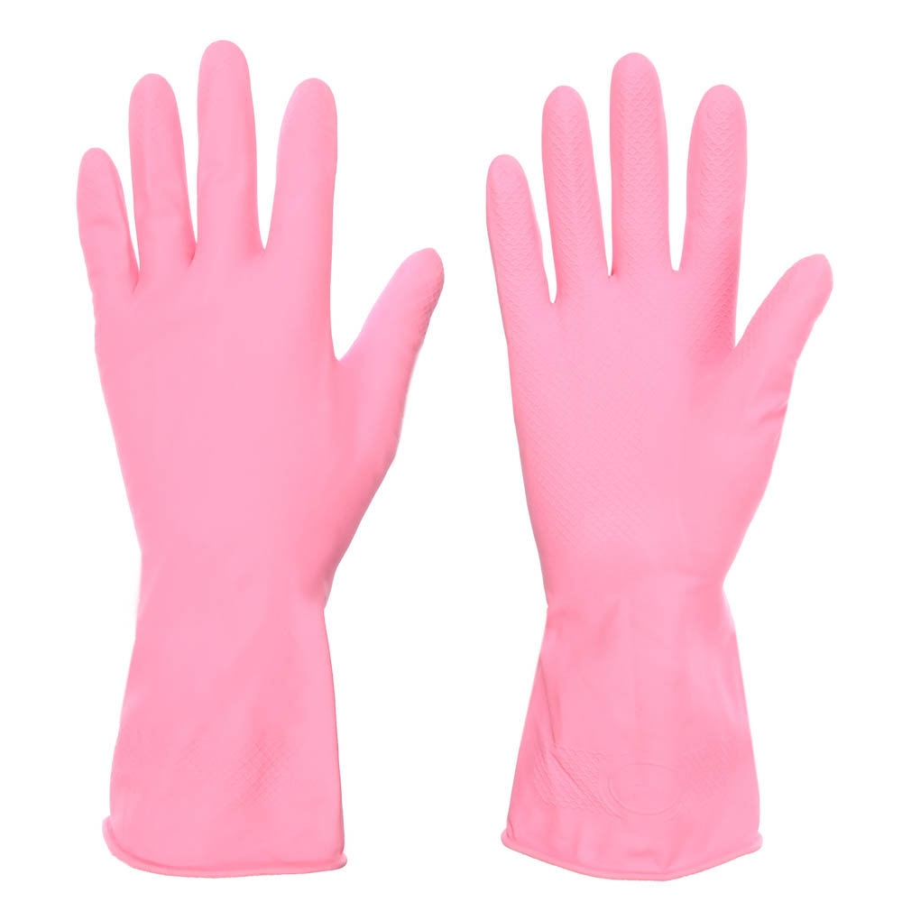 VETTA Перчатки резиновые прочные с запахом лаванды M, арт.№ 447-037