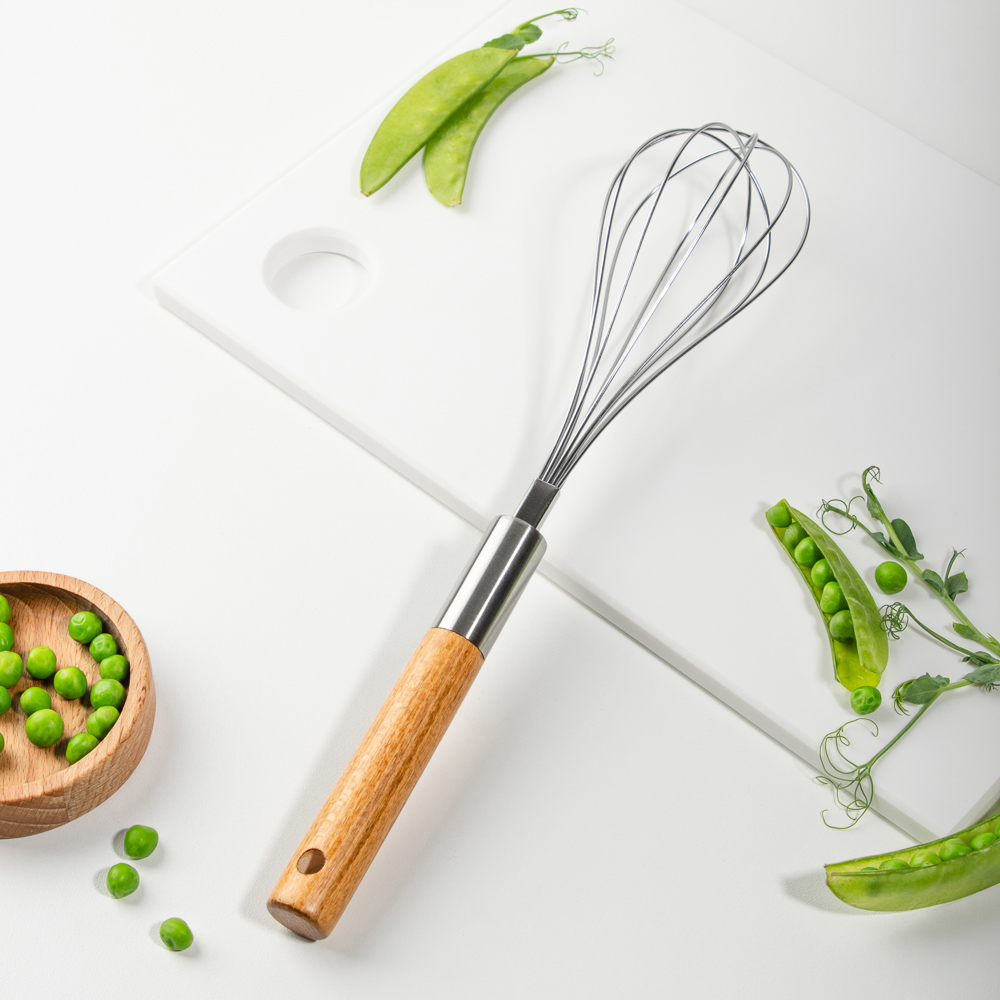 SATOSHI ЭКО Венчик, 29.7х5.5см, нерж.сталь, бук, арт.№ 882-387