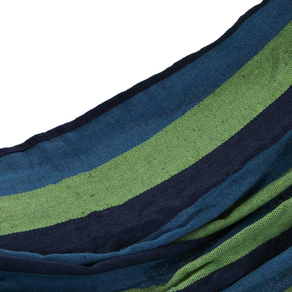 Гамак тм РУССО ТУРИСТО, 200х80см, хлопок, полиэстер, полосатый, до 100кг, арт.№ 121-019