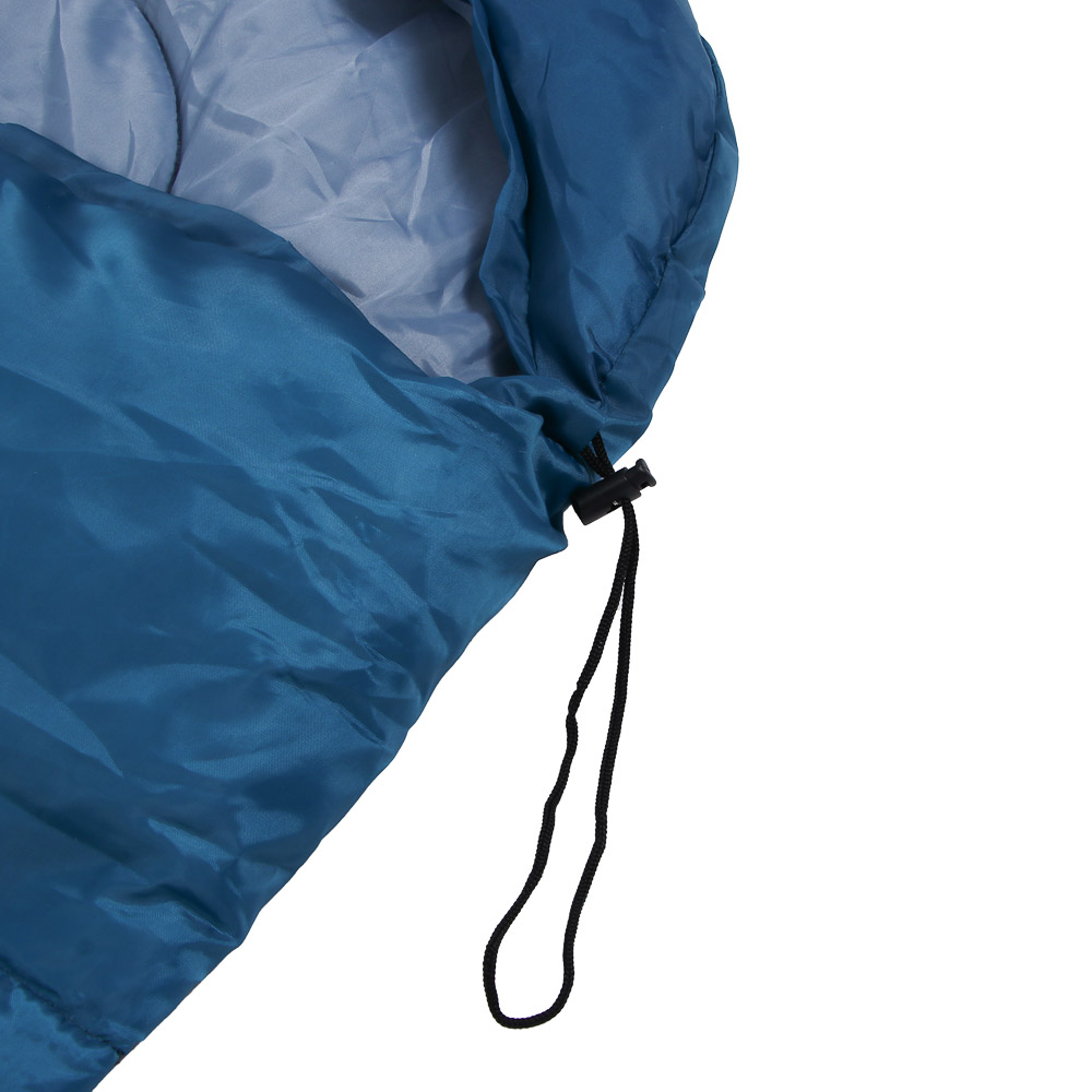 РУССО ТУРИСТО Спальник с капюшоном, 210х75см, 950гр., полиэстер 170T, холлофайбер 250 г/м2, +5С, арт.№ 122-041