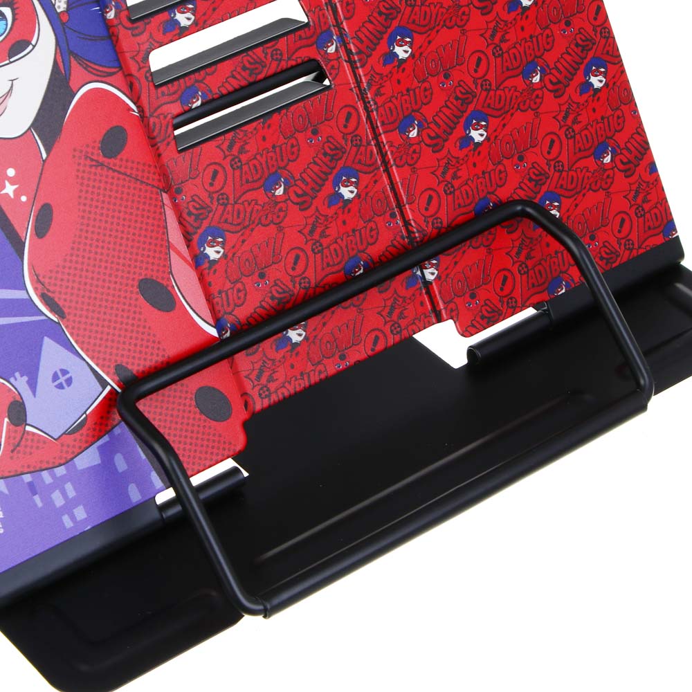 Ледибаг Подставка для книг, для А5, 20х15,5х19см, металл с цветной печатью, пакет, серия "Кор", арт.№ 811-007