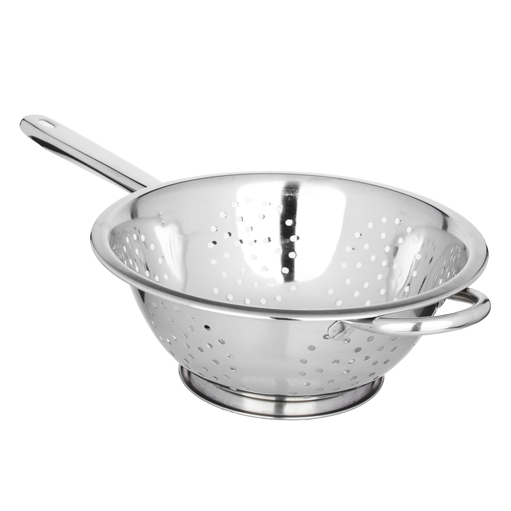 VETTA Дуршлаг с ручкой на ножке, нерж.сталь, 24см, арт.№ 812-015