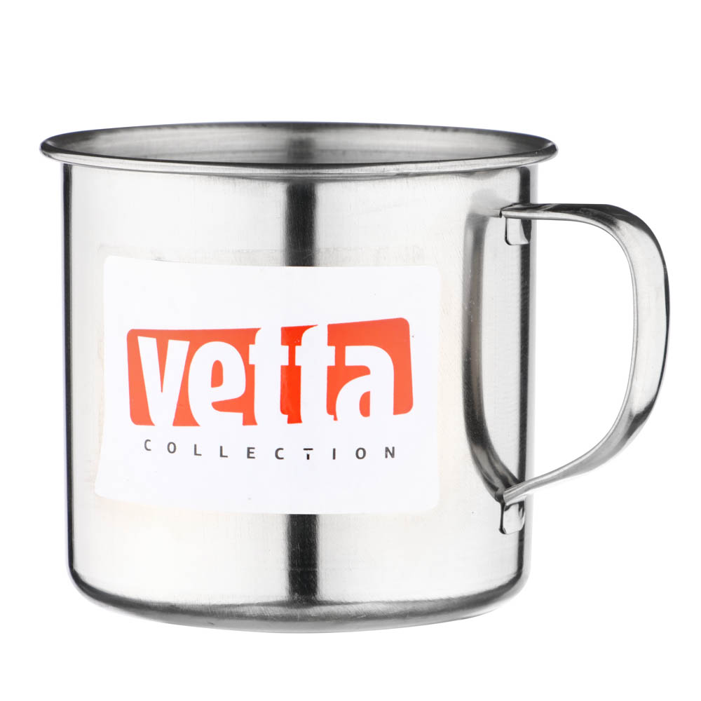 VETTA Кружка 370 мл, h8см, нерж. сталь, арт.№ 832-014