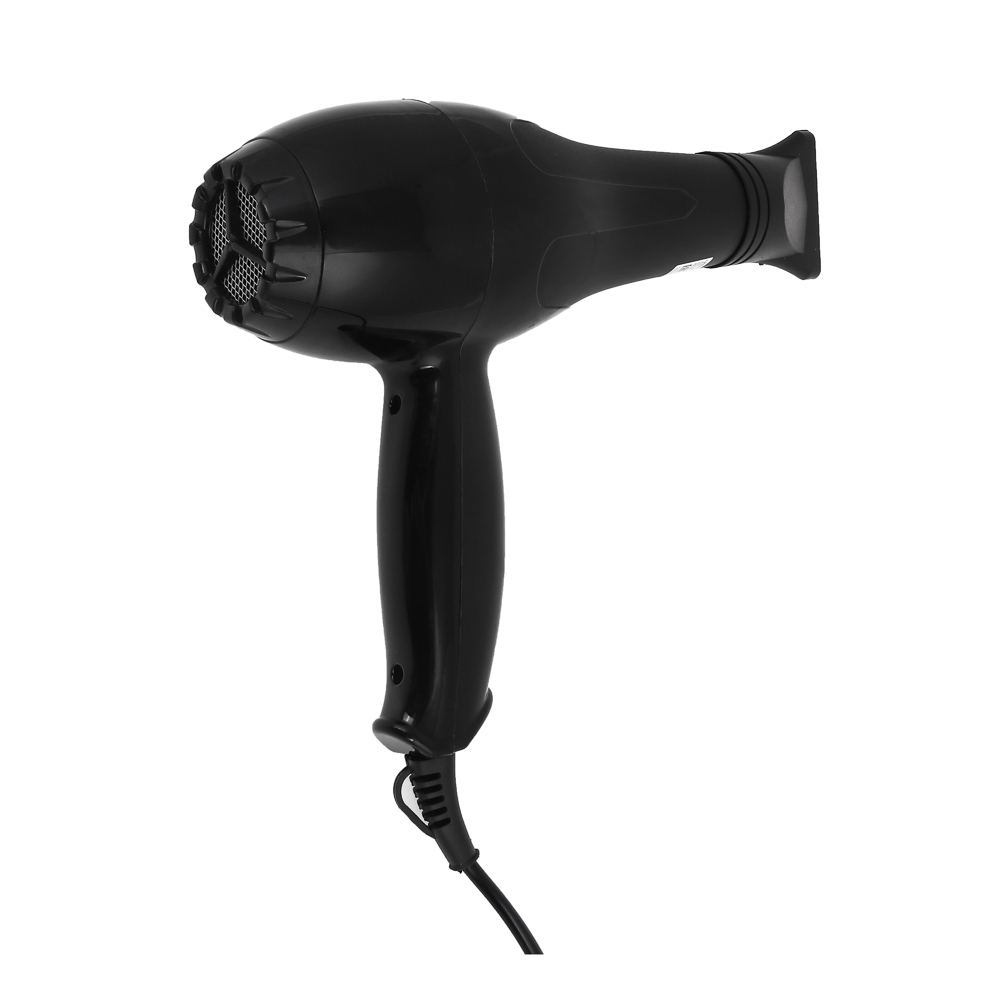 LEBEN Фен для волос, 900 Вт, 2 скорости, 2 темп.реж., черный, концентратор, арт.№ 259-226