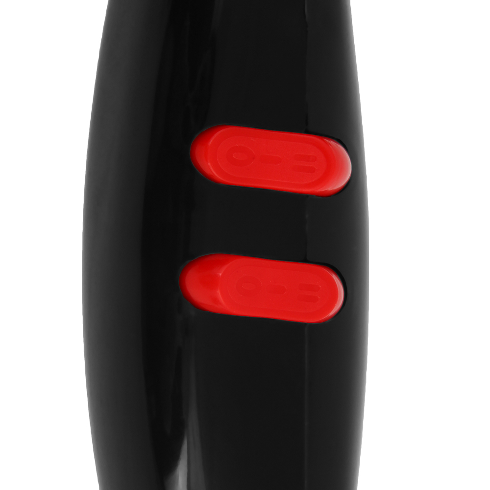 LEBEN Фен для волос, 900 Вт, 2 скорости, 2 темп.реж., черный, концентратор, арт.№ 259-226