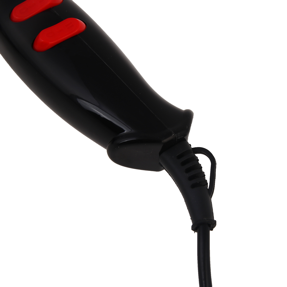 LEBEN Фен для волос, 900 Вт, 2 скорости, 2 темп.реж., черный, концентратор, арт.№ 259-226