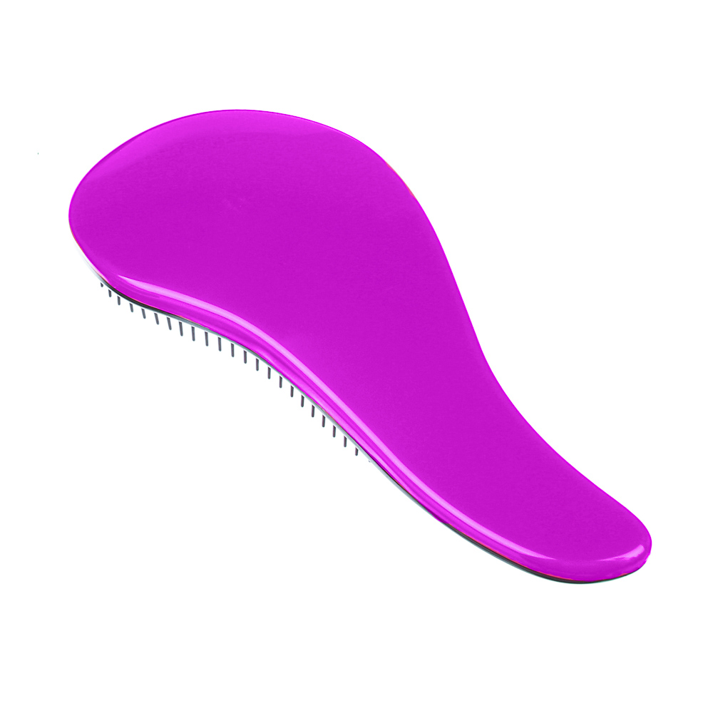 Расческа массажная тм ЮНИLOOK, Проф, пластик, 14,5x6см, 6 цветов, арт.№ 356-594