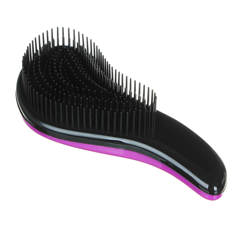 ЮниLook Расческа массажная Проф, пластик, 7х18см, 4 цвета, арт.№ 356-260