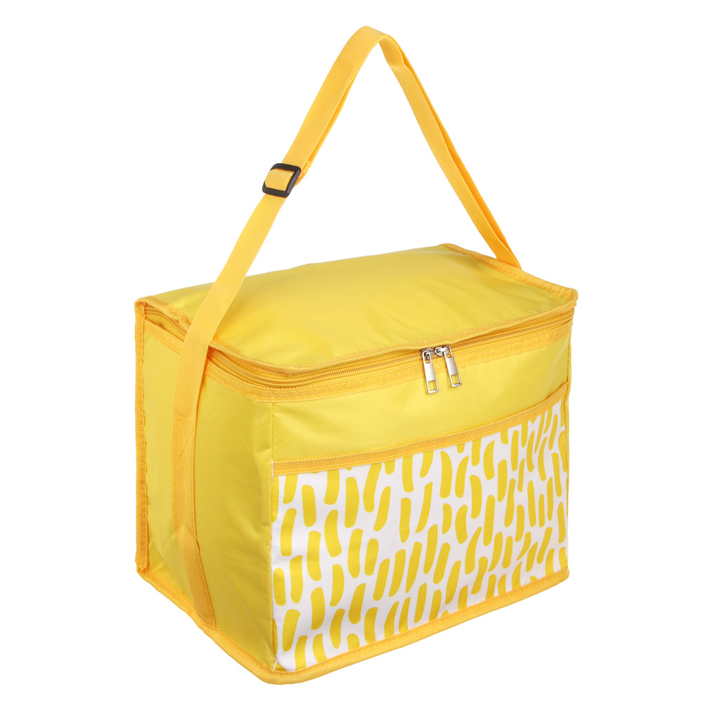 Термосумка, тм ЯРКОЕ ЛЕТО 15 л, 420D оксфорд, фольга, 30х20х25 см, арт.№ 118-064