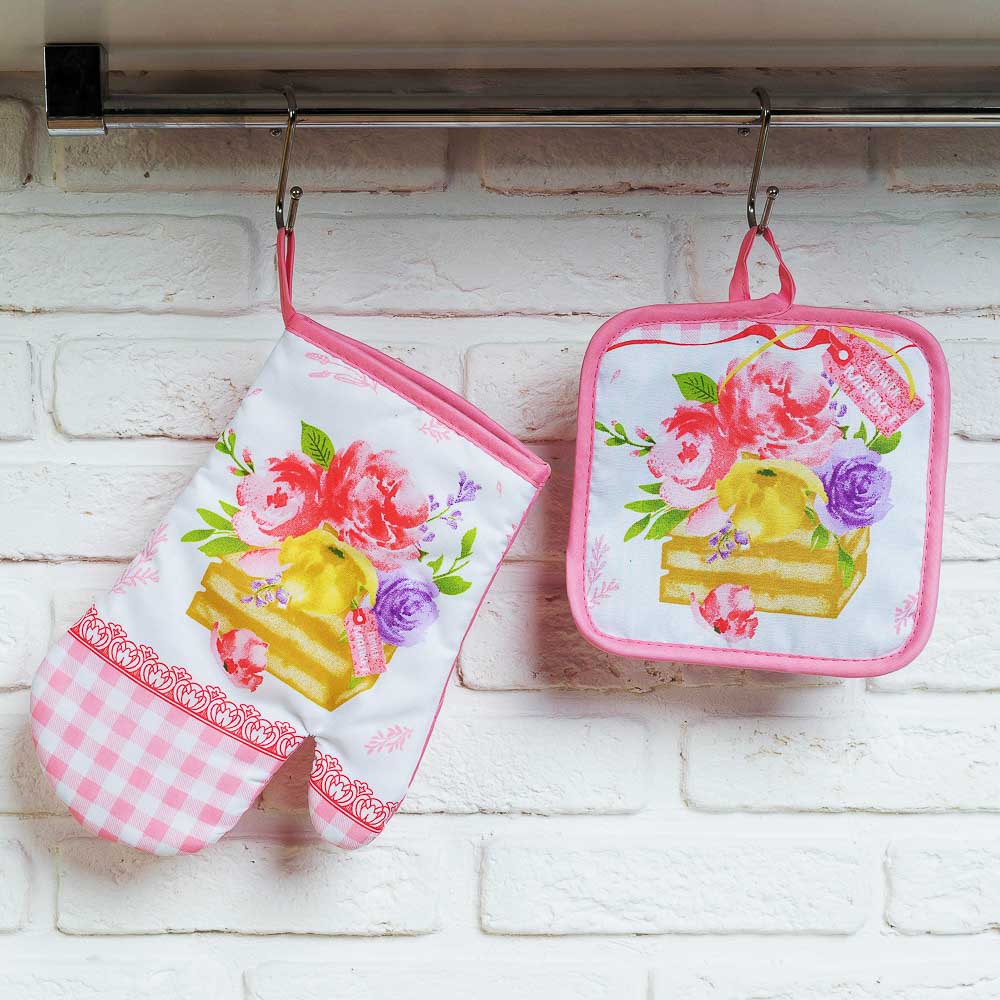 PROVANCE Флёр Прихватка, полиэстер, 17х17см, арт.№ 493-089