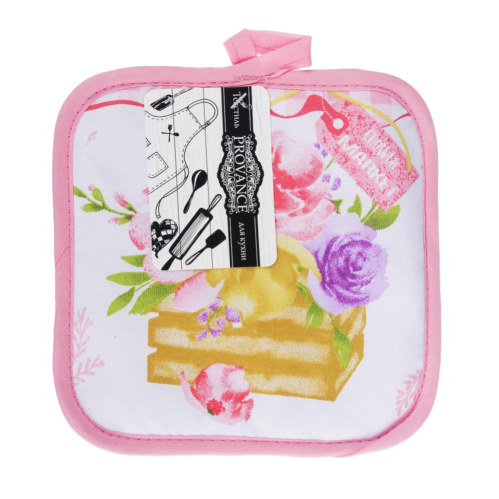 PROVANCE Флёр Прихватка, полиэстер, 17х17см, арт.№ 493-089