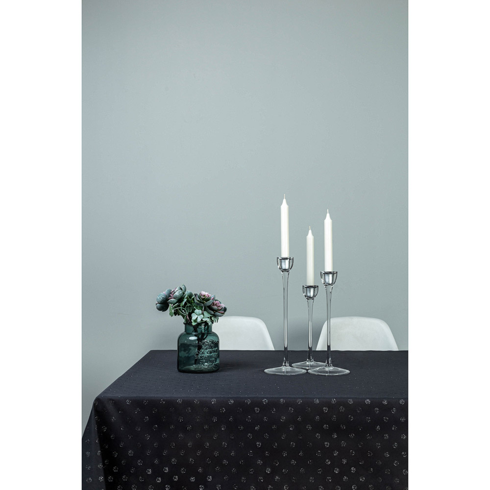 PROVANCE Жемчуг Скатерть текстильная со стразами, 140х180см, 100% ПЭ, 2 цвета, арт.№ 488-017