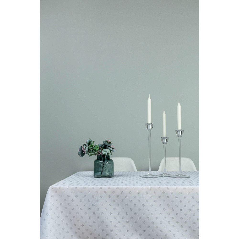 PROVANCE Жемчуг Скатерть текстильная со стразами, 140х180см, 100% ПЭ, 2 цвета, арт.№ 488-017