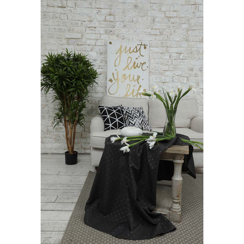 PROVANCE Жемчуг Скатерть текстильная со стразами, 140х180см, 100% ПЭ, 2 цвета, арт.№ 488-017