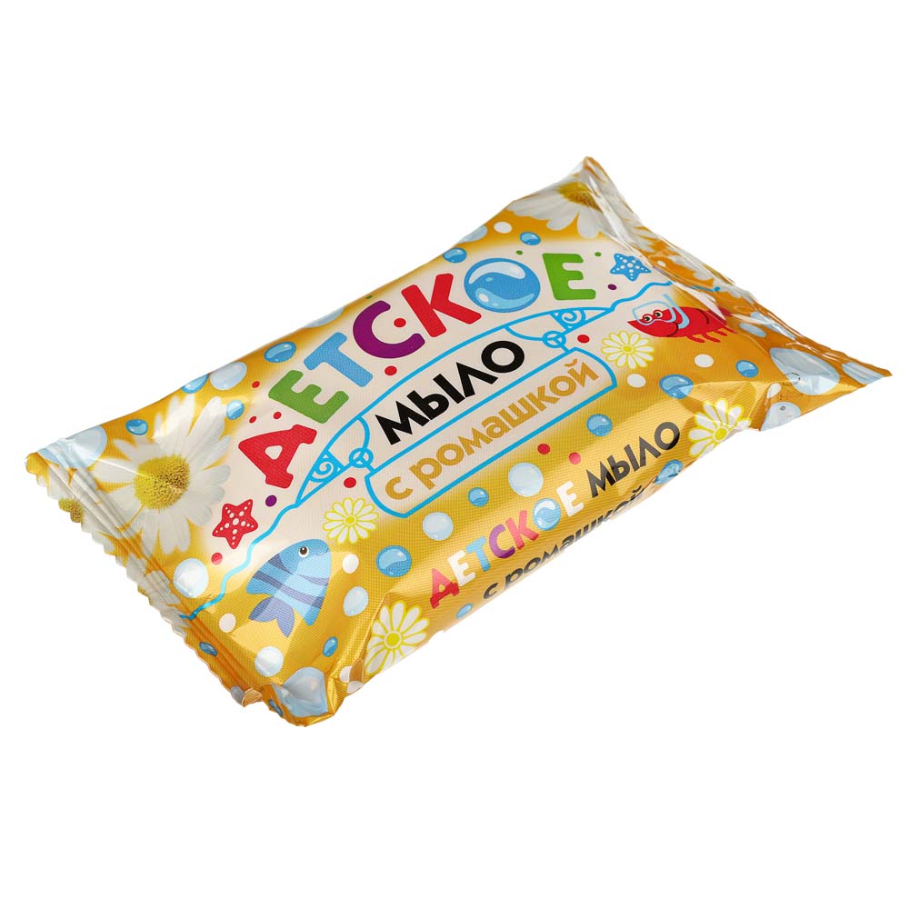 Мыло твердое детское "Ромашка" 90 г, арт.№ 927-057