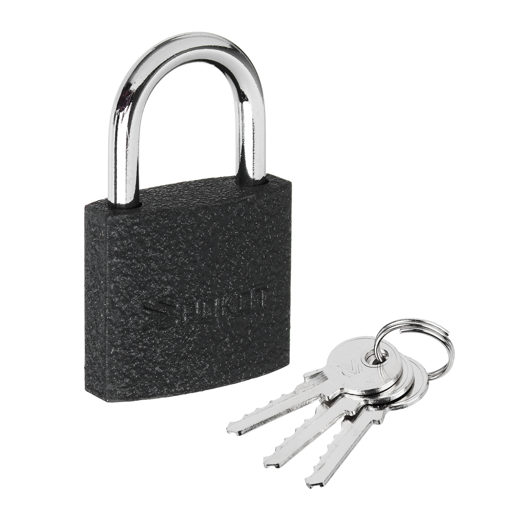 РОКОТ Замок навесной "Серый металл", 32мм, арт.№ 673-012