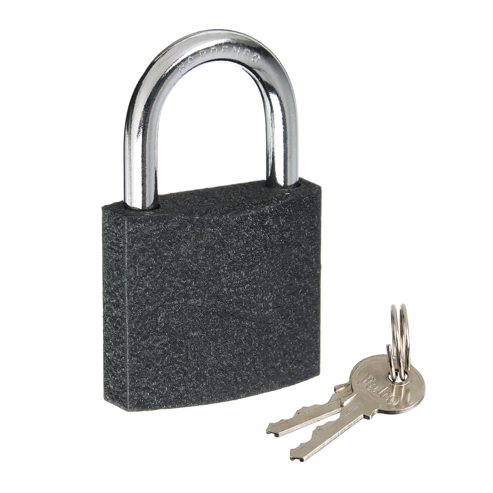 РОКОТ Замок навесной "Серый металл", 38мм, арт.№ 673-013