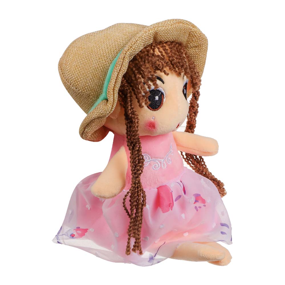 МЕШОК ПОДАРКОВ Игрушка мягкая в виде куклы, полиэстер, 27-30см, 2 дизайна, арт.№ 264-232